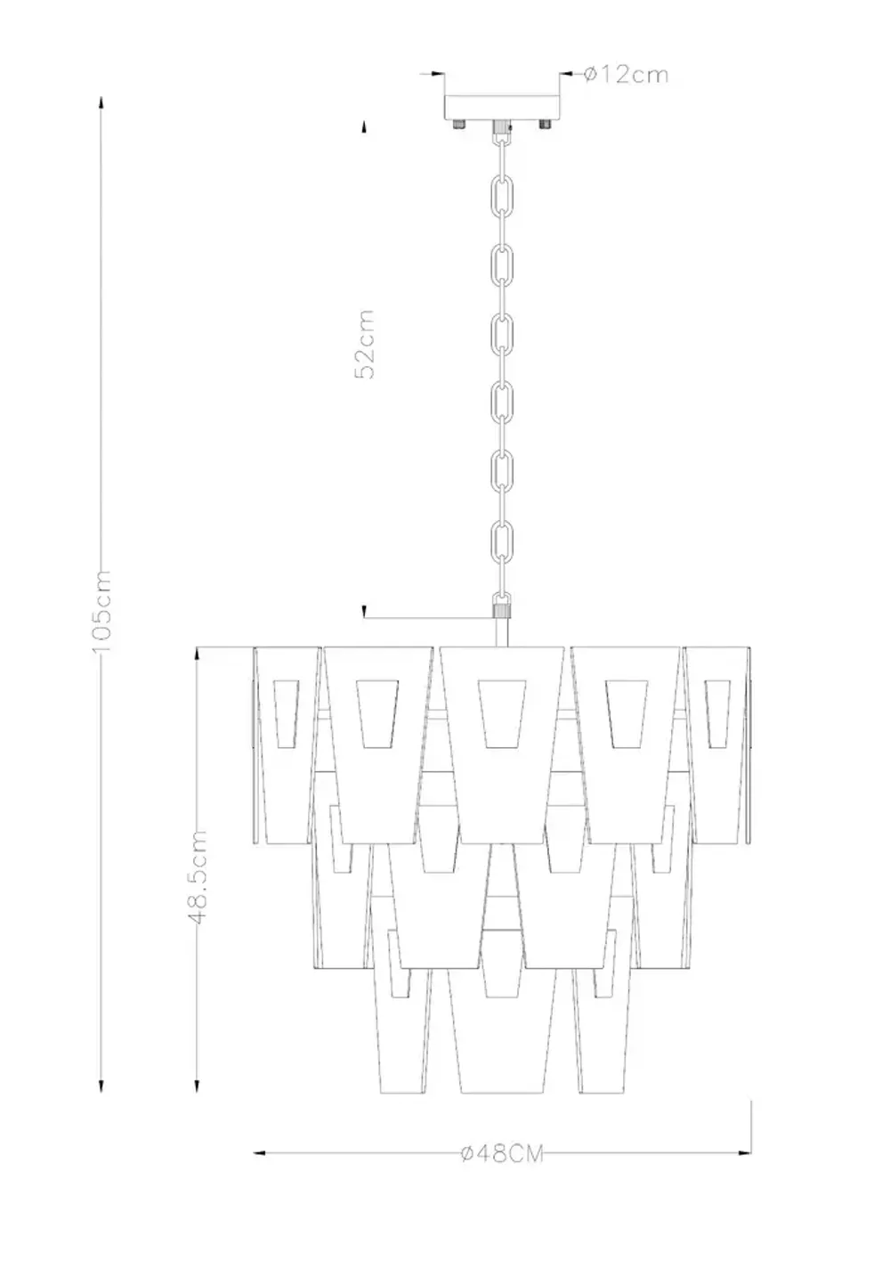 Подвесная люстра Arte Lamp