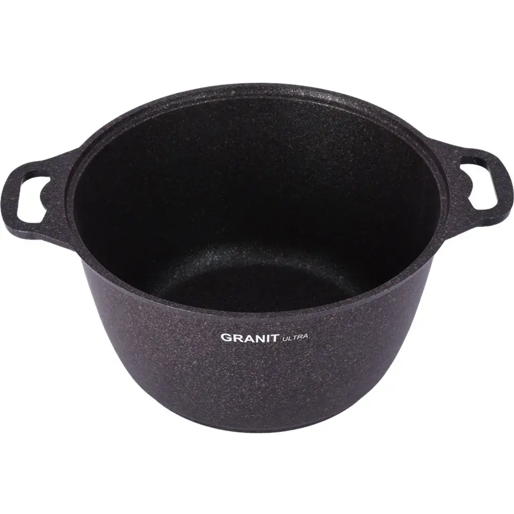 Кастрюля 6л «Granit ultra» (blue) со стеклянной крышкой кгг62а