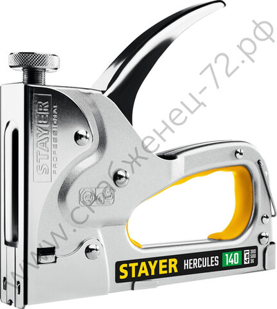STAYER HERCULES-140 тип 140 (G/11/57) 20GA (6-14 мм)/36/300/500, стальной мощный степлер (31510)