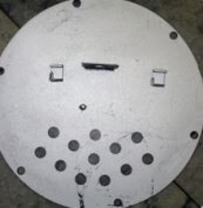 Крышка ЦТ129М.02.050 для парогенератора ЦТ129М.02.000 стерилизатора ГК-100-3