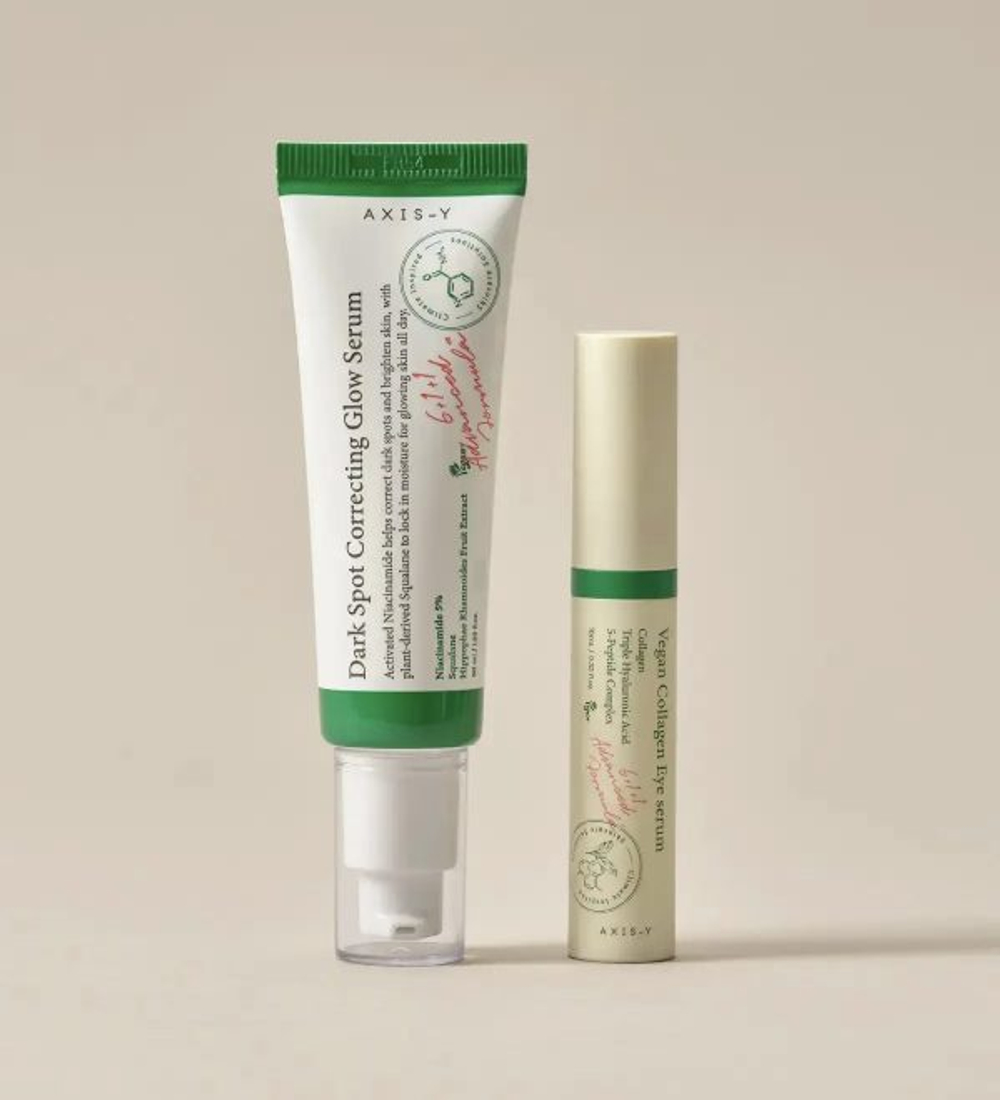 Набор из двух полноразмерных продуктов Axis-y - Glass Skin Duo Set