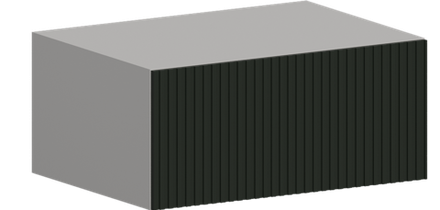 Кухня Модуль ШВГ 810 Белый / Насыщенно-зеленый