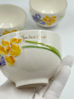 Пиала Ирисы Yves Saint Laurent by Yamaka