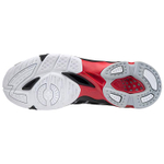 Mizuno Wave Voltage Textile, Synthetic Leather Cushioning Slip Resistant, Abrasion Resistant, Breathable Mid top