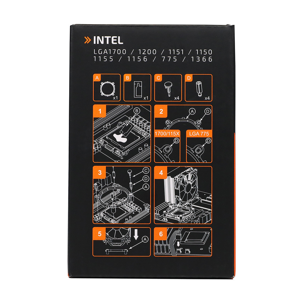 Кулер для CPU TESLA 920RGB, 1х120мм, 1600rpm, 3-pin, Al+Cu, серебристый-черный-белый/FRGB, 47CFM, 23дБ, 2-PIPE(прямой контакт), TDP 135Вт, INTEL 1700/1200/115x/775/1366, AMD AM5/AM4/AM3(+)/AM2(+)/FM2(+)/FM1/754/940/939 (TSL-920-RGB)