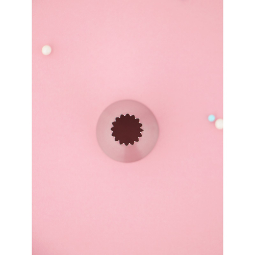 Насадка кондитерская «Французская звезда», d=3,4 см, выход 1,4 см, нержавеющая сталь