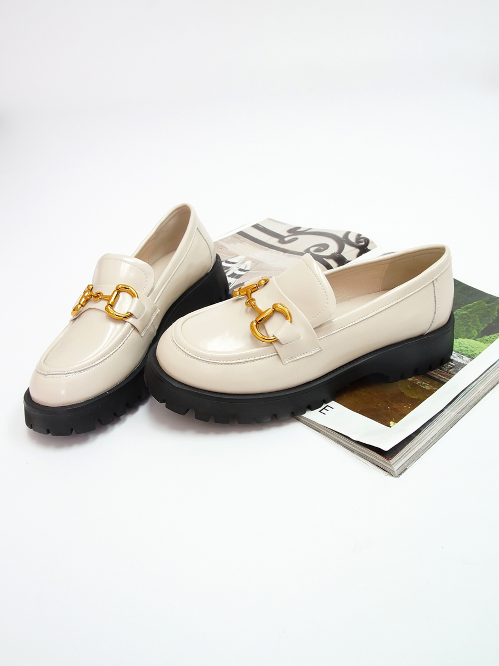 Лоферы женские натуральная кожа