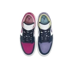 Женские кроссовки Air Jordan 1 Low SE 'Mismatched - Purple Magenta' DJ4342-400