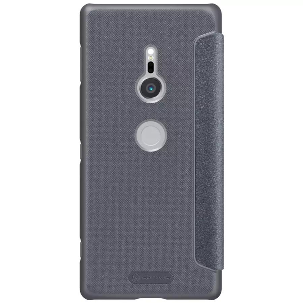 Кожаный чехол-книжка Nillkin Sparkle Series New Leather case для Sony Xperia XZ2