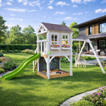 Детский домик с качелями "Прованс"