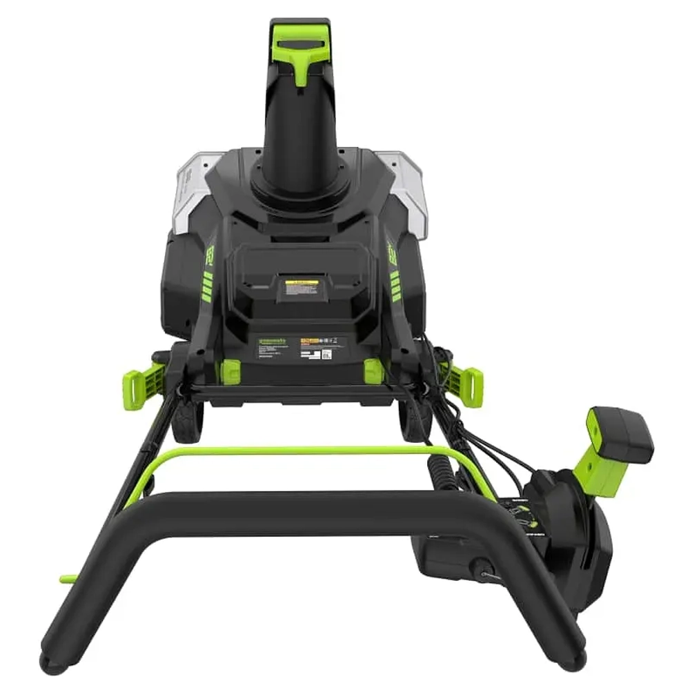 Greenworks 82SN22 82В снегоуборщик аккумуляторный (1 x 8 Ач, ЗУ) ковш 56 см, выброс 12 м 2603307UH