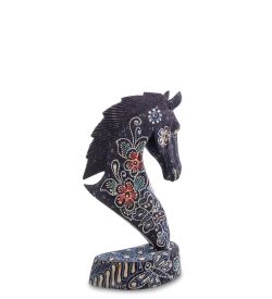 Decor and Gift 10-015-02 Фигурка «Лошадь» (батик, о.Ява) сред 20 см