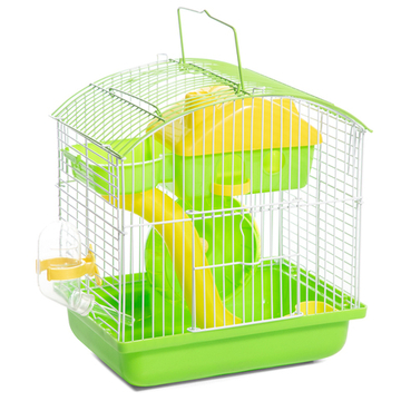 Клетка Triol YD258G для мелких животных, эмаль, зеленая, 225*170*250мм