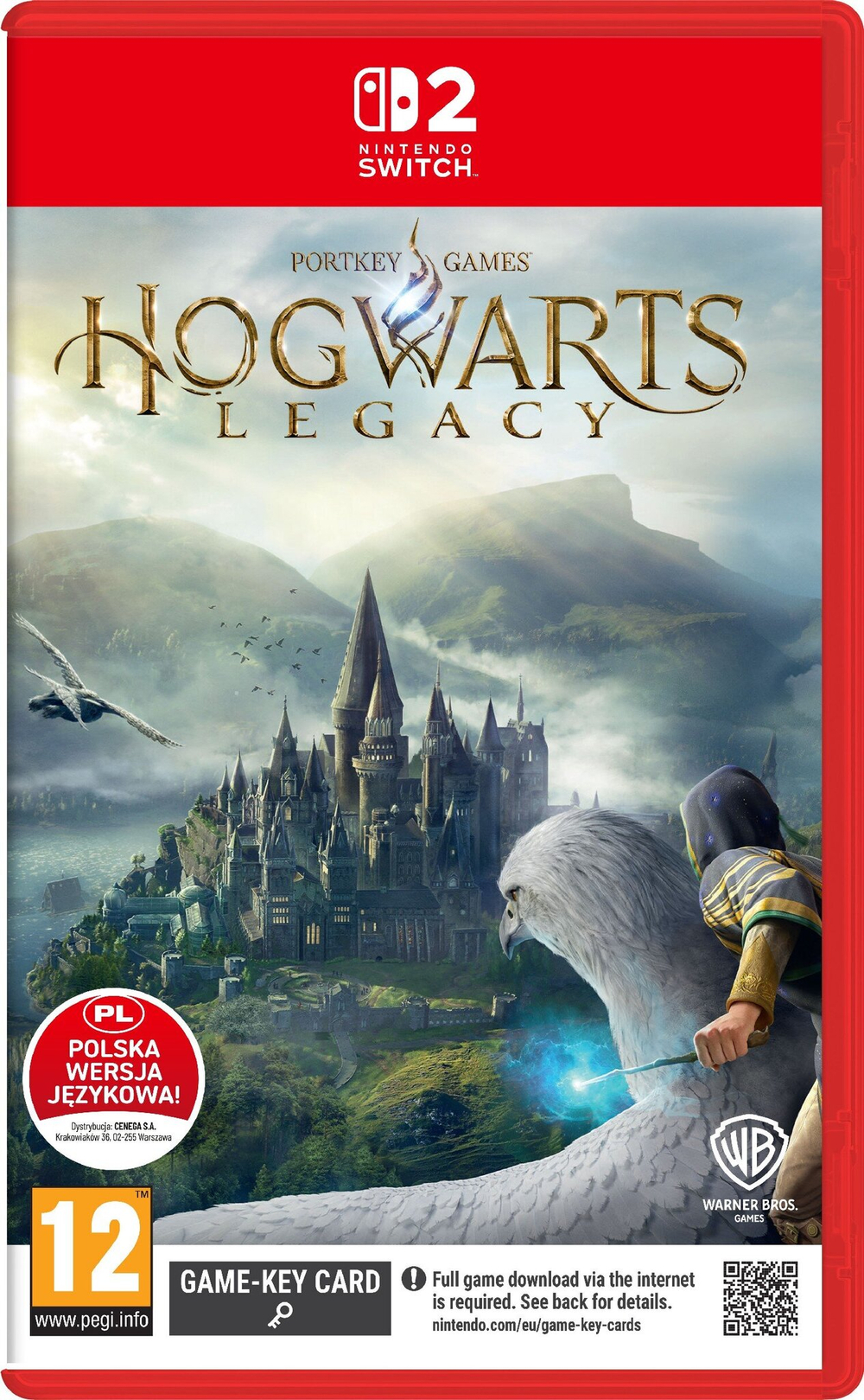Hogwarts Legacy (Хогвартс. Наследие) (ключ-карта для Nintendo Switch 2, интерфейс и субтитры на русском языке)
