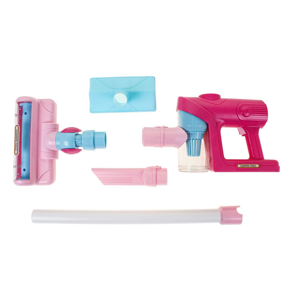 Пылесос вертикальный, с насадками, свет, коробка 137-20