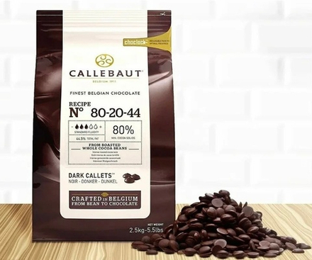 Шоколад Barry Callebaut горький 80%