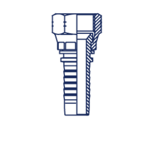 Фитинг DN 08 JIC (Г) 1/2