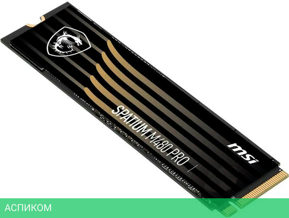 SSD диск MSI Spatium M480 Pro 1TB (S78-440L1G0-P83)