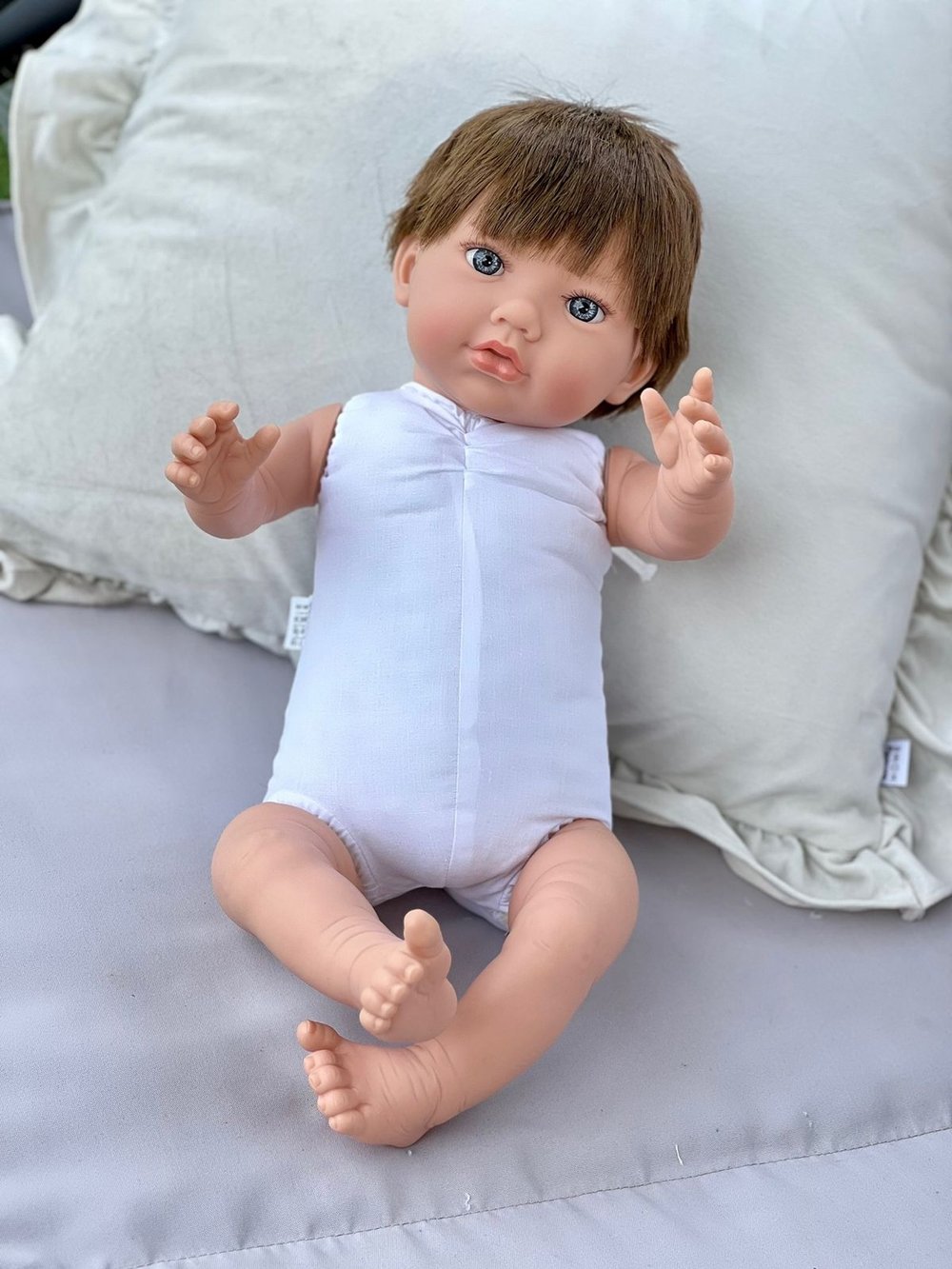 Кукла Marina and Pau 45 cм TEO мягконабивная в пакете (M1163K)