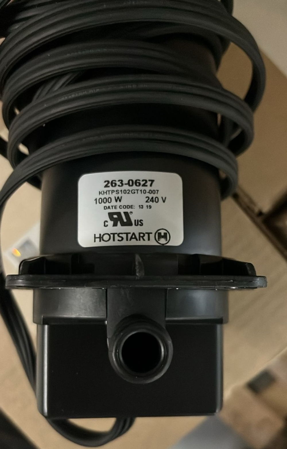 Нагреватель охлаждающей жидкости 1 кВт 590-600 АРТ: 590-600