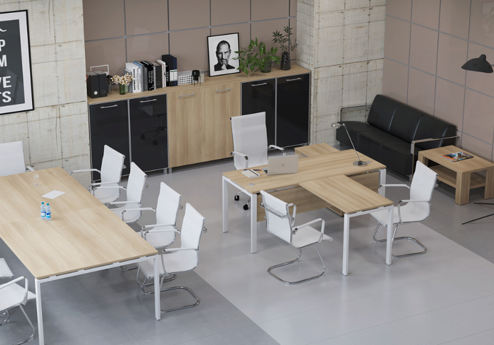 Шкаф-купе приставной Б.ШК-4 Т Metal System (Металл Систем)