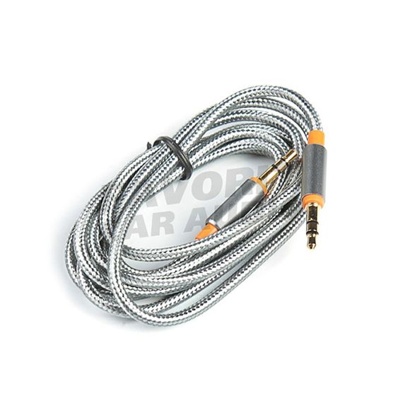 AUX Кабель JET.A JA-AC02 серый 1,5 м