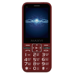 Сотовый телефон Maxvi P3 Wine Red