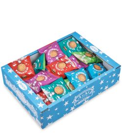 AT-84/6 Печенье сдобное в молочной глазури (кокос) «Вкусняшка» 1 кг