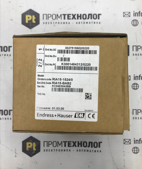 Endress+Hauser RIA15-1524/0 (RIA15-BAB2)
