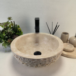 Раковина из мрамора Bowl Cream Marmo BM-62841 40*40*15 98