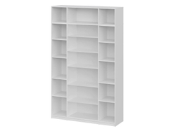 ШК 5 шкаф 1600 + антресоль + полки 2 комплекта / Белый