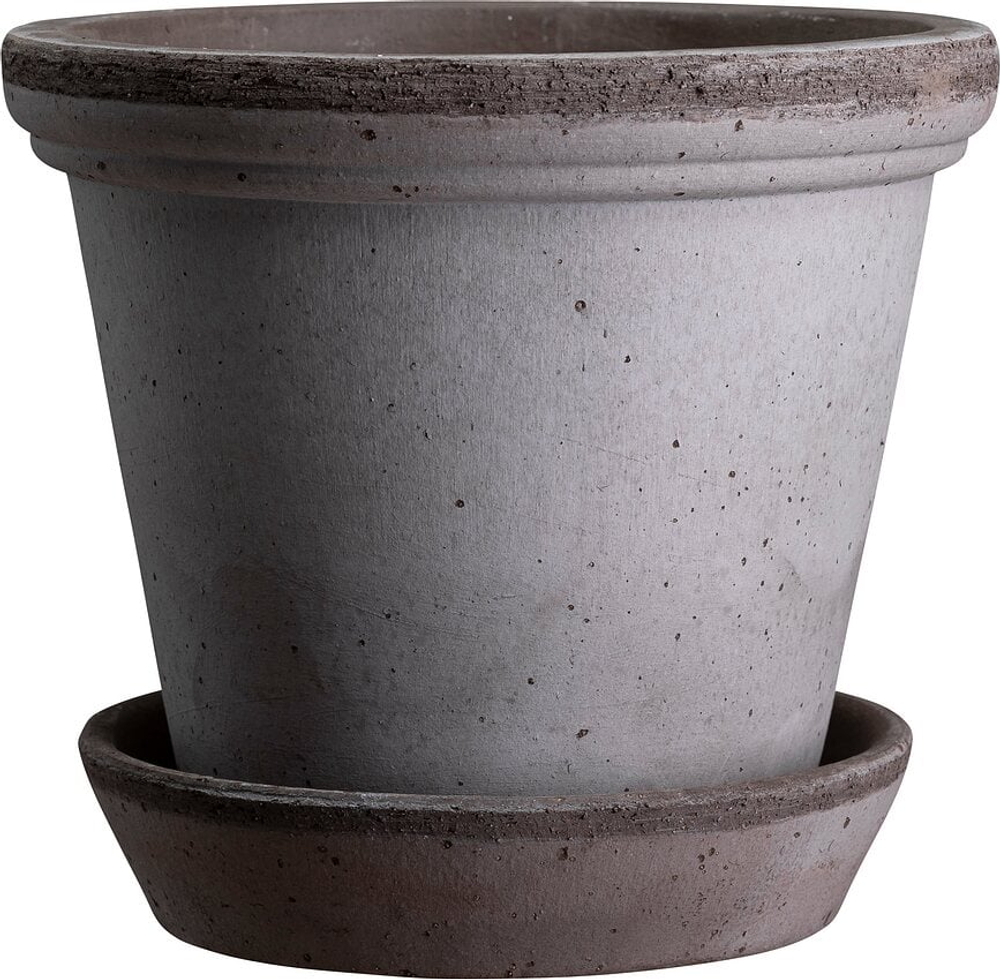 Горшок Bergs Potter Flora, керамика, 30 см, серый