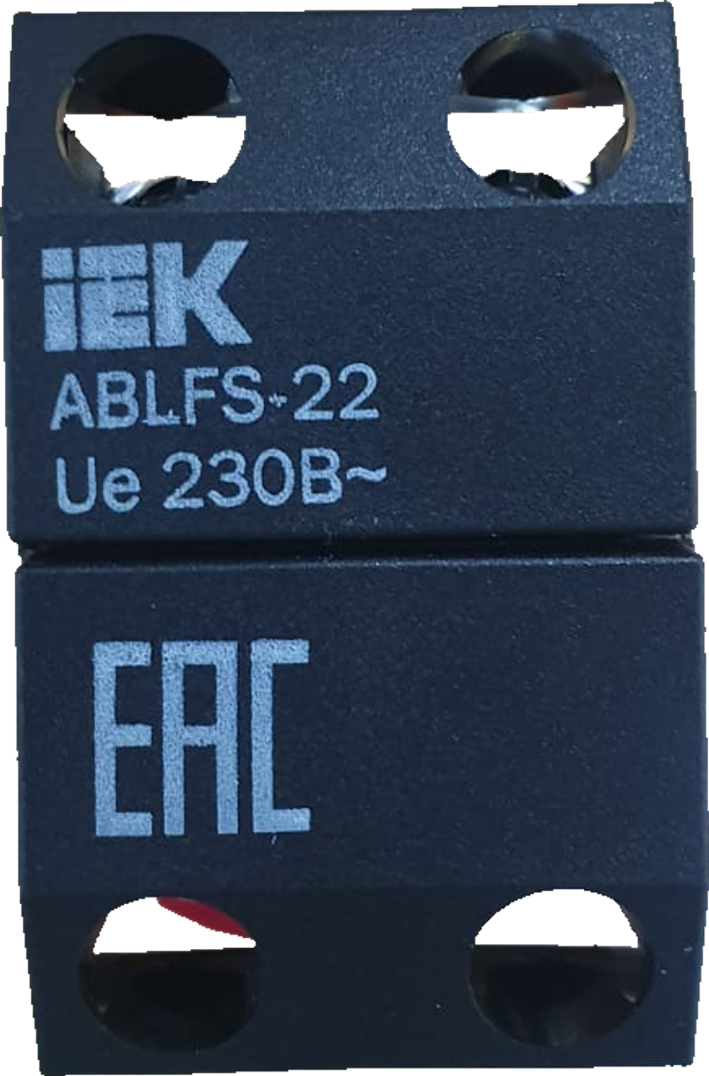 Кнопка IEK ABLFS-22 зеленый d22мм неон/230В 1з+1р TDM Electric