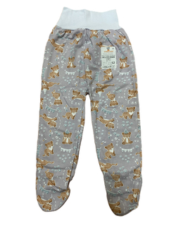 Ползунки на евро резинке из футера (100% хлопок с начесом) на рост 80 см