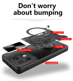 Чехол с кольцом Big Ring Case для Poco X6 5G