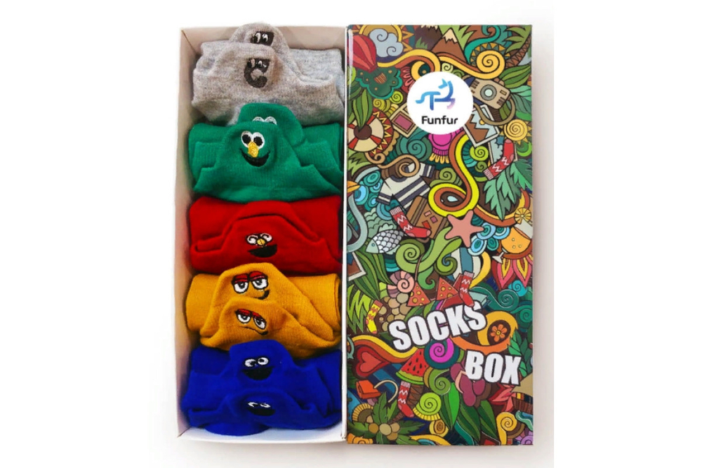 Носки Funfur Kawaii в наборе 5 пар