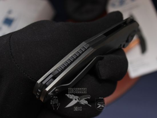 Складной нож Zero Tolerance 0470S110V c клинком из стали CPM-S110V, рукоять медь / титан