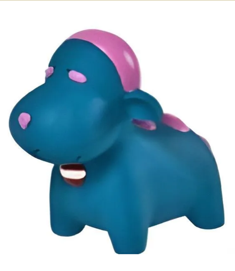 YUGI Собачка игрушка для собак с пищалкой латекс синяя, 12,5 см YUGI Собачка игрушка для собак с пищалкой латекс синяя, 12,5 см