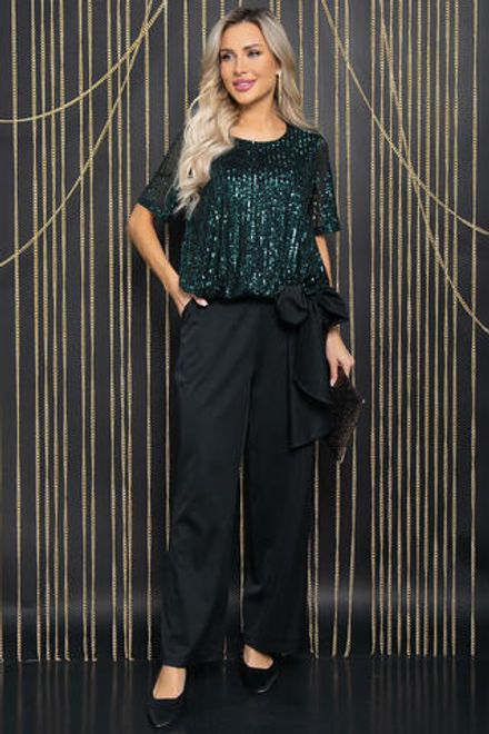 Костюм Первое впечатление (зеленый) К11833 LT Collection