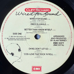 Виниловая пластинка Cliff Richard ‎– Wired For Sound LP