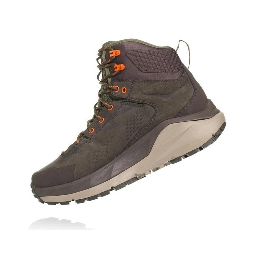 Ботинки мужские HOKA M KAHA GTX Black Olive / Green