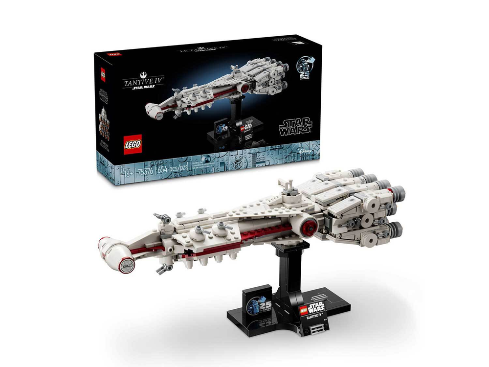 LEGO Star Wars 75376 «Тантив IV» — легендарный корвет повстанцев