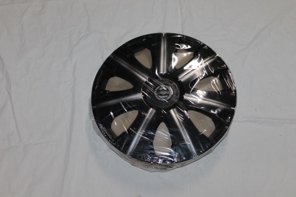 Колпак колеса R15 Расинг Super Black (в мешке 5 упак) (STAR)