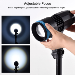 Видеосвет YM-80  50 Вт 6500K 100-240 со штативом 2 метра , пульт