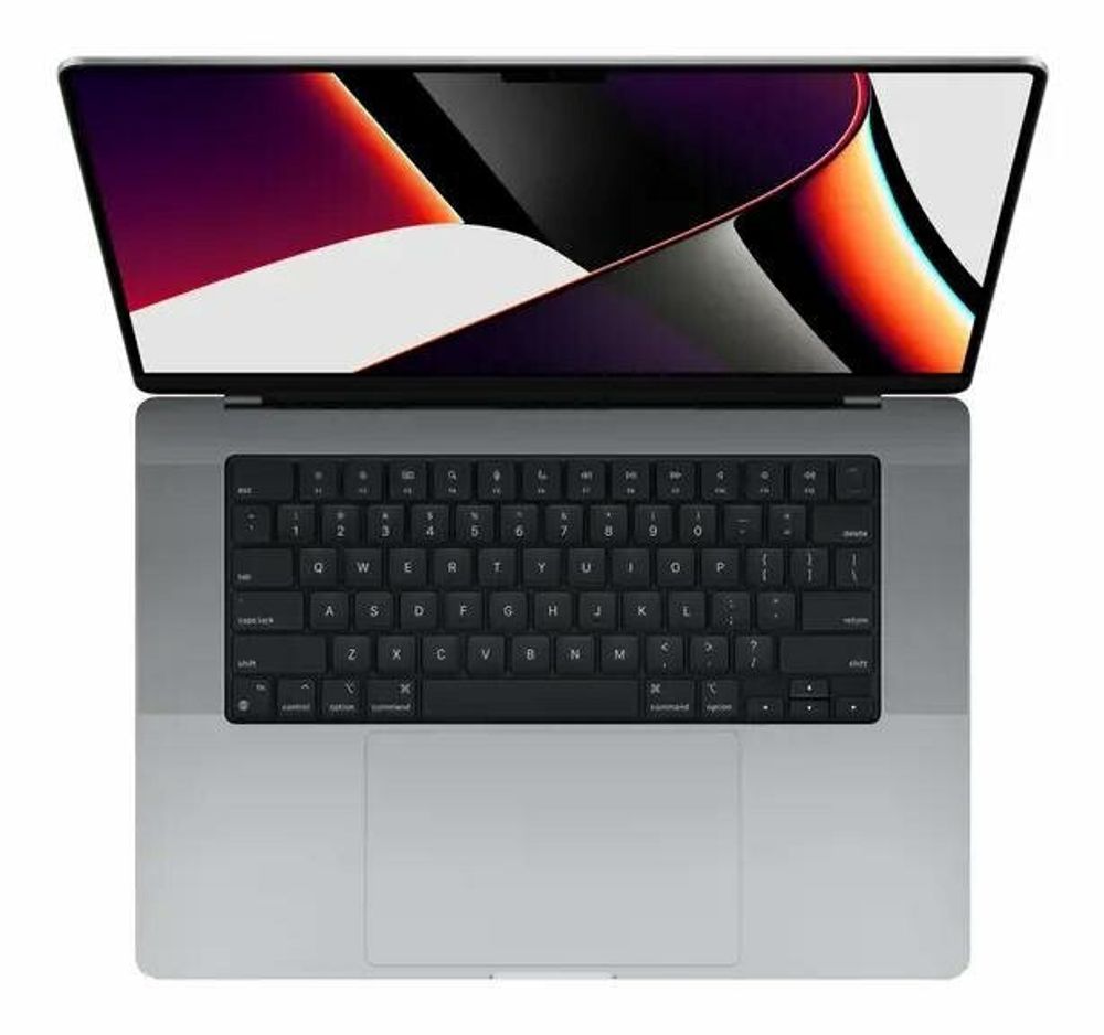 Ноутбук Apple MacBook Pro A2485, 16.2&amp;quot; (3456x2234) Retina XDR 120Гц/Apple M1 Pro/32ГБ/512ГБ SSD/M1 Pro 16-core GPU/MacOS/Английская клавиатура, серый космос [Z14V000QA]