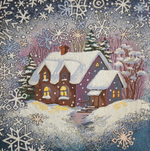 Набор декоративных гобеленовых чехлов Метелица 1 38*38 3 шт