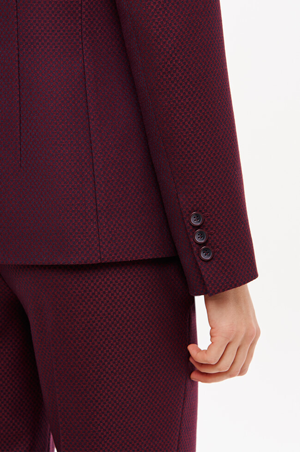 1951 Жакет женский (бордо)