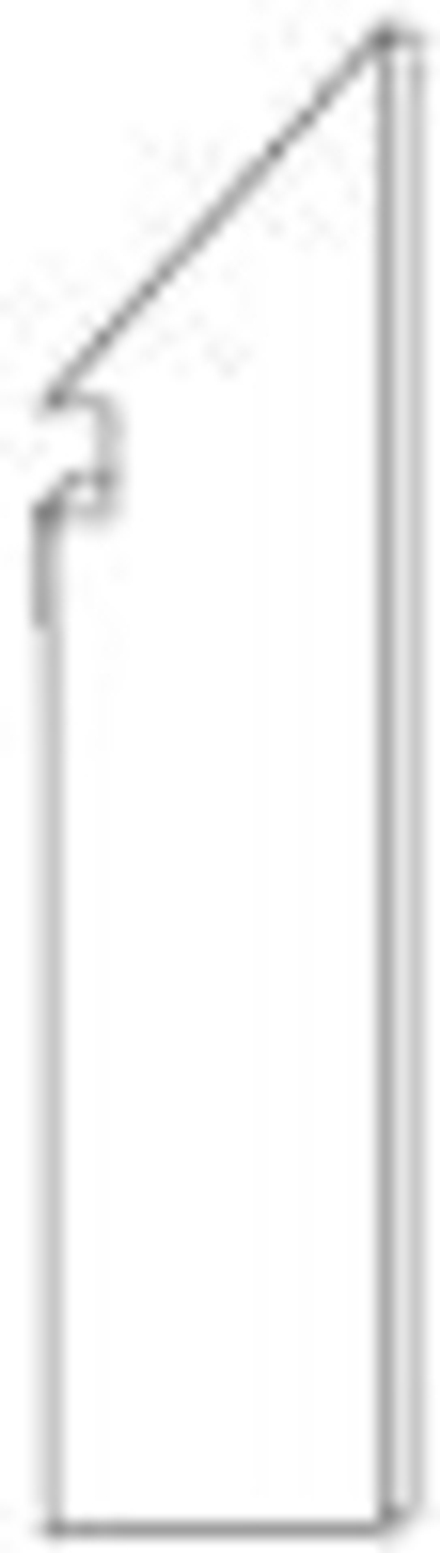 Плинтус правый Marvel Stone Bianco Dolomite Battiscopa Sag. Dx