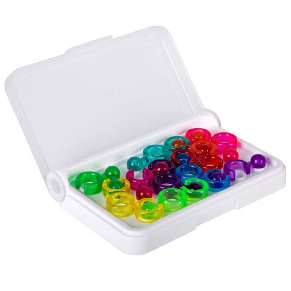 Игра логическая "IQ-Колечки", 120 заданий, Smart Games, BONDIBON, ВВ0949