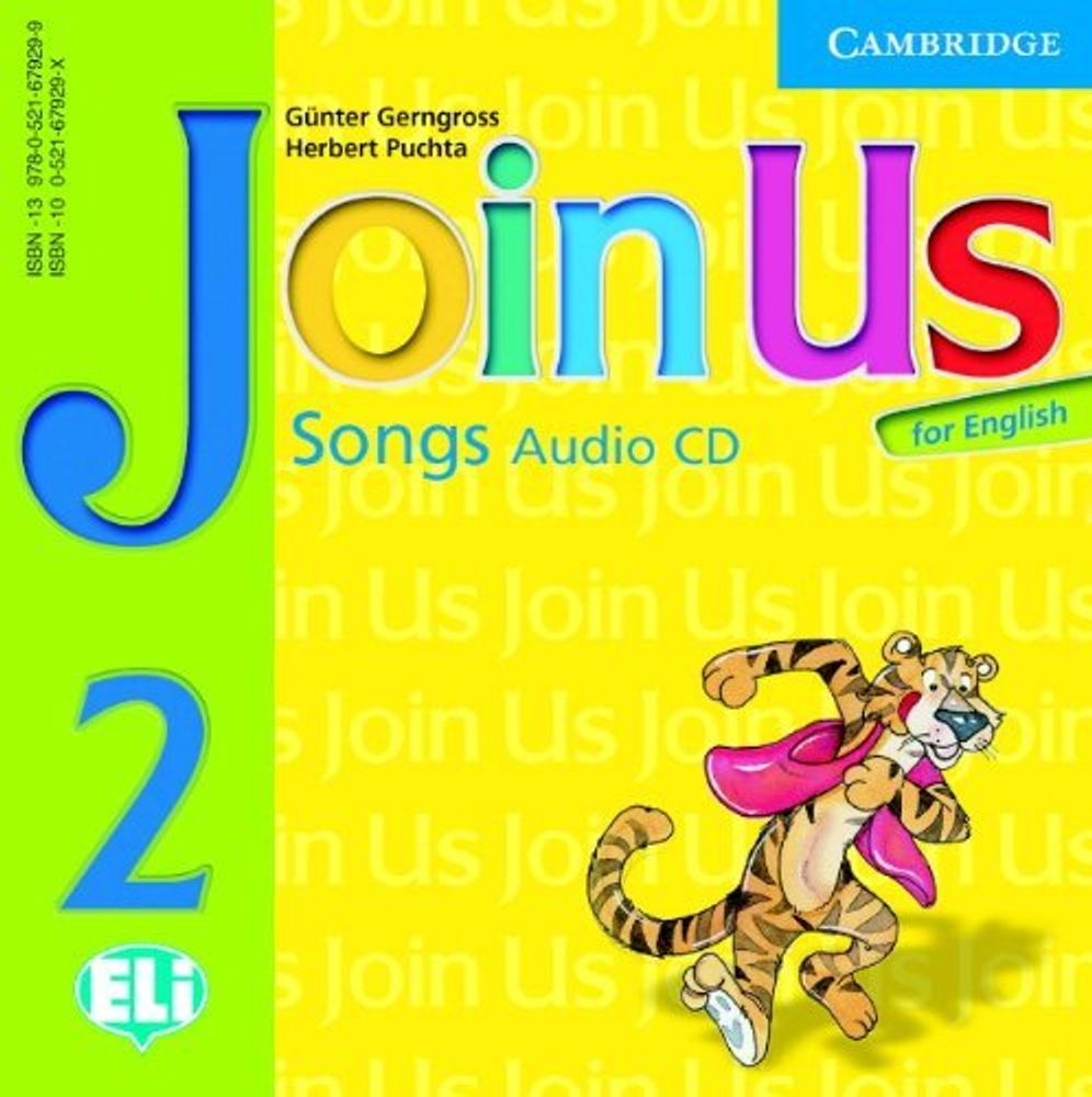 Join Us for English 2 Songs CD x 1